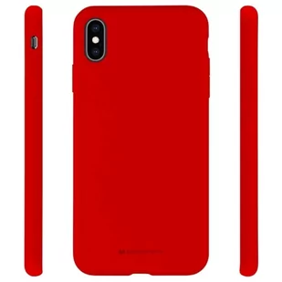 Mercury Silicone iPhone 15 Pro Max 6,7" czerwony/red - Etui i futerały do telefonów - miniaturka - grafika 2