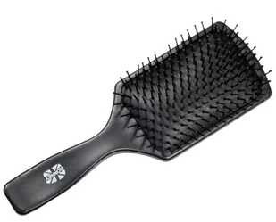 ronney RONNEY  Professional Flat Brush 147 - Szczotka płaska czarna (RA 00147) - Szczotki i grzebienie do włosów - miniaturka - grafika 1