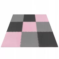 Maty piankowe - DUŻA MATA PIANKOWA EDUKACYJNA PUZZLE 9 szt 180x180 - miniaturka - grafika 1