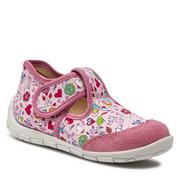 Buty dla dziewczynek - Kapcie Froddo Classic Slipper G1700383-3 S Pink+ 3 - miniaturka - grafika 1