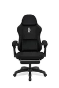 Fotele gamingowe - Fotel gamingowy IMBA RENGER czarny materiałowy - miniaturka - grafika 1