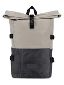 Plecaki - Hunter Plecak w kolorze czarno-beżowym - 28,5 x 46 x 16 cm - miniaturka - grafika 1