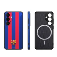 Etui i futerały do telefonów - Etui FC Barcelona do Samsung Galaxy S24 Magnetic Case MagSafe OCFCBMCS24BG BG - miniaturka - grafika 1