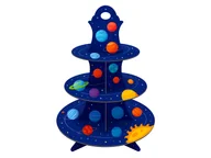 Ciasta i półprodukty do ciast - Stojak patera na babeczki Kosmos - 1 szt. - miniaturka - grafika 1
