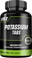 Witaminy i minerały - MZ-STORE POTASSIUM CYTRYNIAN POTASU 200 TABLETEK - miniaturka - grafika 1