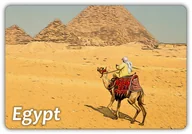 Magnesy - EGIPT - Piramidy - Pustynia - Magnes na lodówkę - miniaturka - grafika 1