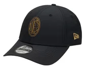 Czapki damskie - Czapka z daszkiem NEW ERA AC Milan Black Gold 9FORTY - miniaturka - grafika 1