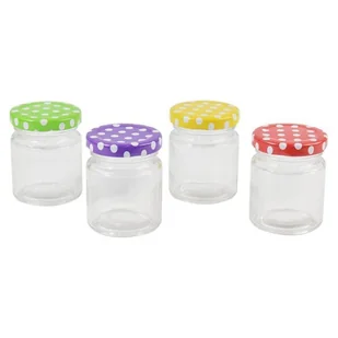 Słoik słoiczek 75 ml szklany z wieczkiem komplet 12 sztuk - Pojemniki kuchenne - miniaturka - grafika 1