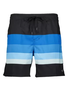 Oakley Szorty kąpielowe w kolorze niebiesko-czarnym - Kąpielówki męskie - miniaturka - grafika 1