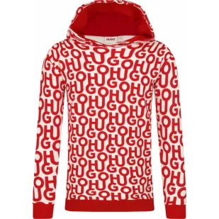 HUGO KIDS Bluza | Regular Fit - Bluzy dla dziewczynek - miniaturka - grafika 1