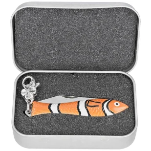 Nóż składany Mikov Fishlet 130 Clown, Satin 420 (130-NZn-1/CLOWN) - Noże - miniaturka - grafika 8