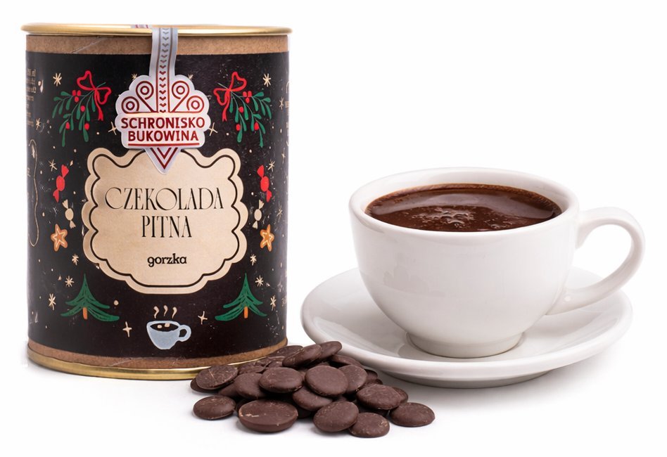 Czekolada pitna gorzka 200g - Schronisko Bukowina