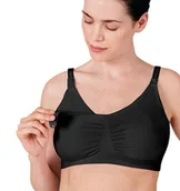 Piżamy ciążowe - Medela Biustonosz L Do Karmienia I Odciągania 3W1 Czarny - miniaturka - grafika 1