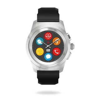 MyKronoz ZeTime Original Petite srebrno-czarny - Smartwatch - miniaturka - grafika 1