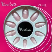 Sztuczne paznokcie i akcesoria - Paznokcie Sztuczne Tipsy Wzory Z Klejem - miniaturka - grafika 1