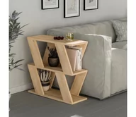 Ławy i stoliki kawowe - Stolik LAZENA 57x60 cm beżowy - miniaturka - grafika 1