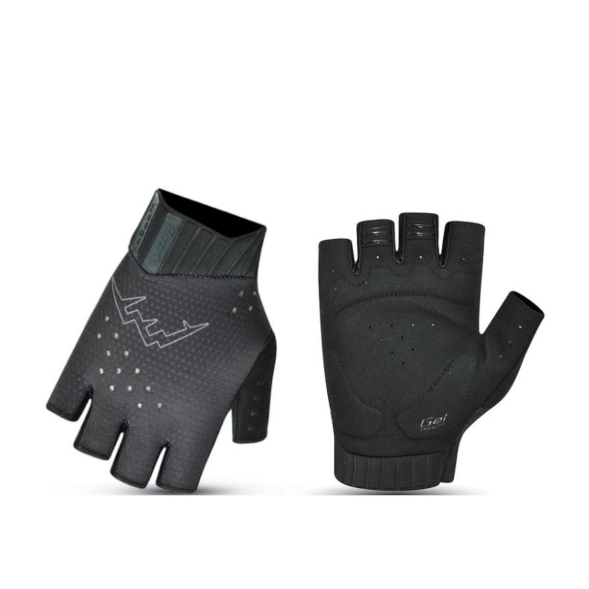 Rękawiczki rowerowe bez palców PROX CONTEST, r. XXL, szare