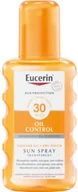Balsamy i kremy do opalania - Eucerin Eucerin Sun Spray Transparent SPF30 - spray do opalania 200ml 200 ml - miniaturka - grafika 1