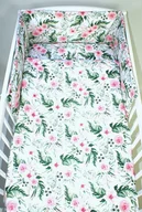 Pościel dla dzieci - Komplet pościeli dla dziecka 90x120 cm 2 el - dzikie kwiaty - miniaturka - grafika 1