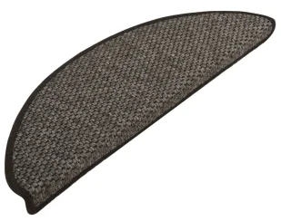 Klasyczne półokrągłe dywaniki na schody antracyt D5-F92 - Dywany Klasyczne półokrągłe dywaniki na schody antracyt D5-F92 - Dywany - miniaturka - grafika 1