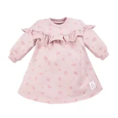 Sukienki i spódniczki dla dziewczynek - Sukienka długi rękaw Unique Ewa klucze Eevi - 92 - miniaturka - grafika 1