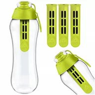 Butelki filtrujące - Butelka Filtrująca Wodę Dafi 0,5L Limonkowa + 3 Filtry Wody Dafi - miniaturka - grafika 1