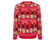 Swetry damskie - esmara® Sweter damski świąteczny z kolekcji Lidla (M (40/42), Czerwony) - miniaturka - grafika 1