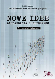 ELIPSA DOM WYDAWNICZY I HANDLOWY NOWE IDEE ZARZĄDZANIA PUBLICZNEGO - Zarządzanie - miniaturka - grafika 1