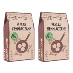 Dania Babci Zosi Placki ziemniaczane Zestaw 2 x 200 g - Ciasta i półprodukty do ciast - miniaturka - grafika 1
