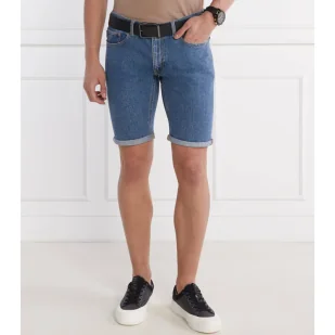 Hugo Blue Jeansowe szorty ASH/S | Slim Fit - Spodenki męskie - miniaturka - grafika 1