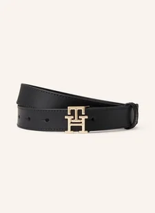 Tommy Hilfiger Pasek Skórzany schwarz - Paski - miniaturka - grafika 1