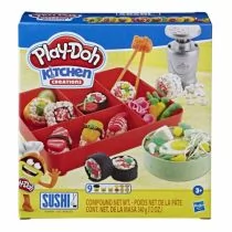 Hasbro Play-doh Sushi E7915 Pud4 - Pozostałe akcesoria dla plastyków - miniaturka - grafika 1