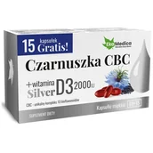 Suplementy diety - Ekamedica Czarnuszka Cbc Silver suplement diety 75 kaps. - suplement - miniaturka - grafika 1
