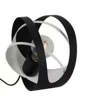 Lampy stojące - Lampex Ball lampka stołowa 1-punktowa czarna/biała LPX0099/LM - miniaturka - grafika 1