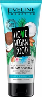 Eveline Cosmetics - I LOVE VEGAN FOOD - DEEPLY MOISTURIZING BODY BALM - Głęboko nawilżający balsam do ciała - 175 ml - Balsamy i kremy do ciała - miniaturka - grafika 1