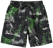 Kąpielówki dla chłopców - Schiesser 205 Boxer pływacki dla chłopców, rozmiar 176 UK, Kolor Szary - miniaturka - grafika 1