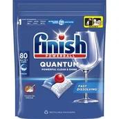 Akcesoria i części do zmywarek - Kapsułki do zmywarki FINISH Powerball Quantum All in 1 Fresh - 80 szt. - miniaturka - grafika 1