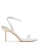 Sandały damskie - Aldo Sandały Arielheel 14008288 Biały - miniaturka - grafika 1