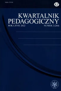 Kwartalnik Pedagogiczny 2022/2 (264) - Czasopisma - miniaturka - grafika 1
