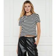Koszulki i topy damskie - Karl Lagerfeld T-shirt IKON Regular Fit - miniaturka - grafika 1