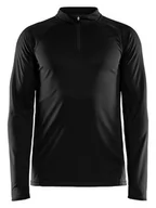 Koszulki sportowe męskie - Craft Koszulka funkcyjna "Eaze" w kolorze czarnym - miniaturka - grafika 1