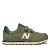 Buty dla chłopców - Sneakersy New Balance GV500FDD Zielony - miniaturka - grafika 1