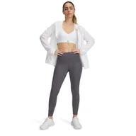 Legginsy - Damskie legginsy do biegania Under Armour UA Launch Ankle Tights - szare - miniaturka - grafika 1
