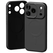 Etui i futerały do telefonów - Etui MERCURY Semi-Silicone MagSafe do Apple iPhone 17 Pro Czarny - miniaturka - grafika 1