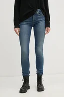 Spodnie damskie - Tommy Hilfiger jeansy damskie kolor niebieski WW0WW44120 - miniaturka - grafika 1
