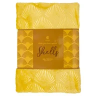 Koce - Koc Shells 150 x 200 cm musztardowy - miniaturka - grafika 1