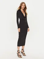 Sukienki - BARDOT Sukienka koktajlowa Lorel 59613DB Czarny Slim Fit - miniaturka - grafika 1