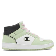 Sneakersy damskie - Sneakersy Champion Rebound 2.0 Mid S11471-WW026 Zielony - miniaturka - grafika 1