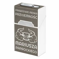 Gadżety dla niej i dla niego - Papierośnica z zapalniczką plazmową USB i grawerem dla niego - miniaturka - grafika 1