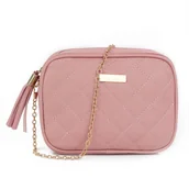 Torebki damskie - Alessio TOREBKA Damska PIKOWANA na ramię łańcuszek QUILTED CROSSBODY - miniaturka - grafika 1